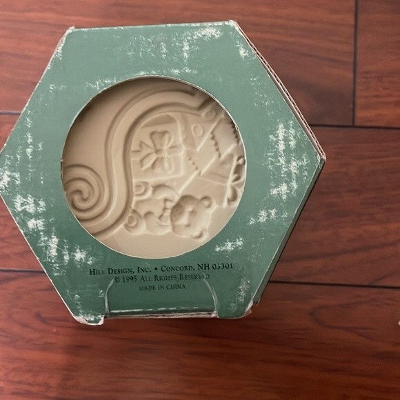 NEW!  Vintage Brown Bag Cookie Art Stamp SANTAS SLEIGH  & Booklet  1995 Retired - Picture 3 of 5